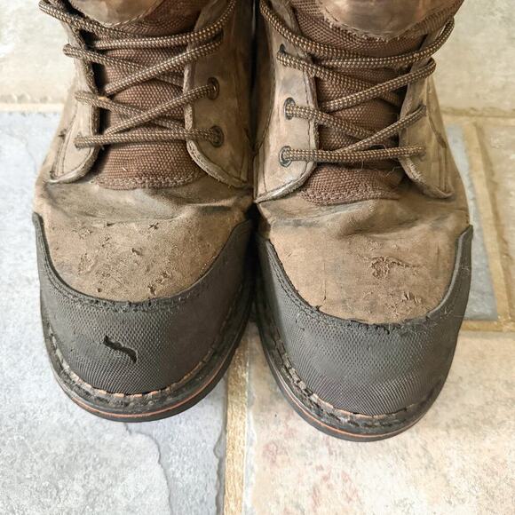 Ridgecut Waterproof Work Boots Steel Toe Brown Leather Mens 11 Wide main image 7